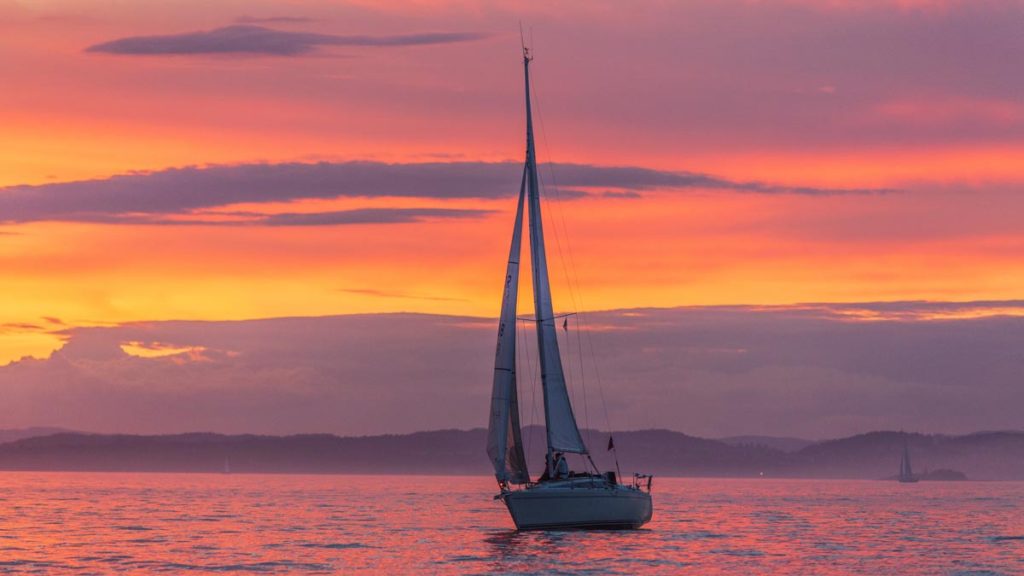 Sailing in Sunset