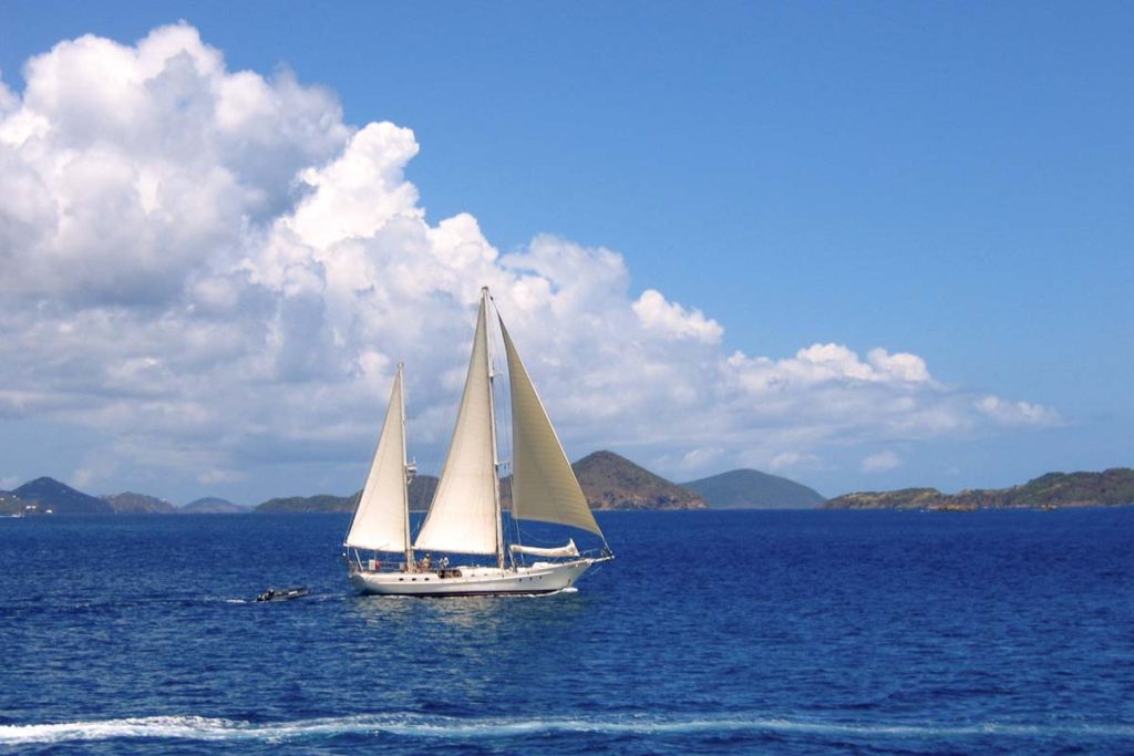 Sailing in Virgin Islands
